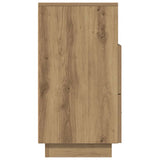 Bedside Cabinets 2 pcs with 2 Drawers Artisan Oak 36x36x68 cm 858595
