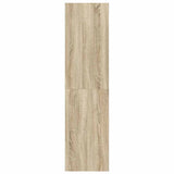 805492 Wall-mounted TV Cabinet Sonoma Oak 37x37x142,5 cm Engineered Wood