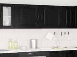 Dishwasher Panel Kalmar 2 pcs Black Oak 50 x 31 x 60 cm 8003788