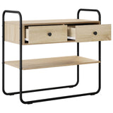 Console Table Sonoma Oak 80 x 40 x 75 cm Engineered Wood 8007546