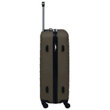 Hardcase Trolley Set 3 pcs Brown ABS 92418