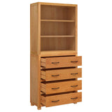 Storage Furniture Set with Drawer Brown Engineered wood 3328628