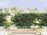 Single Wedding Arch Gold 220 x 45 x 200 cm Steel 42023030