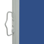 Patio Retractable Side Awning 160x300 cm Blue 48350