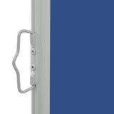 Patio Retractable Side Awning 160x300 cm Blue 48350