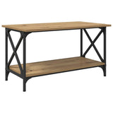 Coffee Table Artisan oak 80 x 45 x 45.5 cm Engineered wood 875732