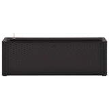 ZNTS Garden Raised Bed with Self Watering System Anthracite 100x43x33 cm 313961