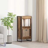 Book Cabinet Old Wood 40 x 30 x 86.5 cm Engineered Wood 886364