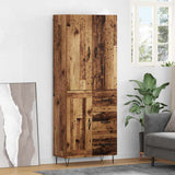 Highboard with Drawer 2 pcs Old Wood Engineered Wood 3415625