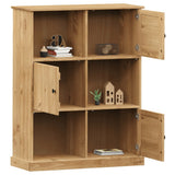 Bookcase VIGO 90x35x114.5 cm Solid Wood Pine 353181