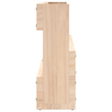 Wall-mounted Shoe Racks 2 pcs 110x9x23 cm Solid Wood Pine 833275