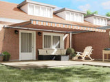 Retractable Awning Multicolour 450 x 300 cm 3330931