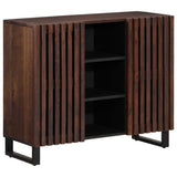 Sideboard Brown 90x34x75 cm Solid Wood Mango 377576