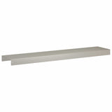 Garden Cover Profile 10 pcs 100 x 20 x 5 cm Stainless Steel 8012929