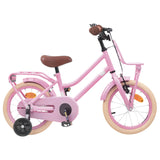 Kids Bike 16 Inches for 4-6 Years Old Light Pink 42009165
