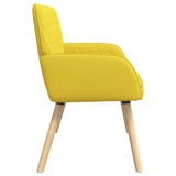 2 Seater Sofa with Solid Wood Legs 2-Seater Light Yellow 42051039