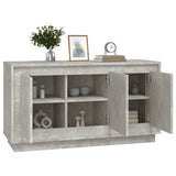 Sideboard Concrete Grey 102x35x55 cm Engineered Wood 831889