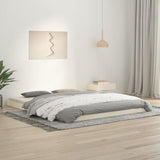 Bed Frame without Mattress White 160x200 cm Solid Wood Pine 823435