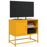 TV Cabinet Mustard Yellow 68x39x60.5 cm Steel 846521