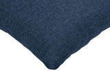 Cushion with Pillow HEERLEN 2 pcs Blue Fabric 928176