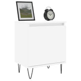 Bedside Cabinets 2 pcs White 40x30x50 cm Engineered Wood 826829