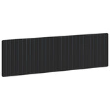 Wall-Mounted Headboard ZWOLLE Black Engineered Wood 896496