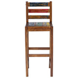 Bar Stools 2 pcs Solid Reclaimed Wood 245800
