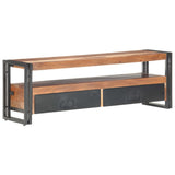 TV Cabinet 120x30x40 cm Solid Wood 321554