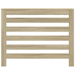 ZNTS Radiator Cover Sonoma Oak 104x20x82 cm Engineered Wood 852692