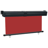 Balcony Side Awning 165x250 cm Red 48433