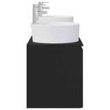 Bathroom Cabinet Set 3 pcs Black 49.5 x 44.5 x 65 cm 3405668