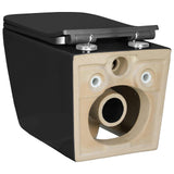 Wall-hung Toilet Ceramic Black 42045640