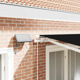 Retractable Awning Black 300 x 250 cm Fabric and Steel 3330034