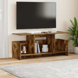 TV Stand Smoked Oak 102 x 35 x 45 cm Engineered Wood 890996