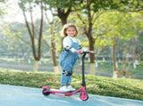 Electric Scooter for Kids Aged 6-14 Years, with Colourful Lights, Pink T3398P349458