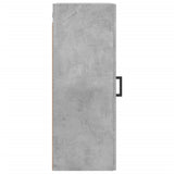 Wall Mounted Cabinet Concrete Grey 34.5x34x90 cm 828856