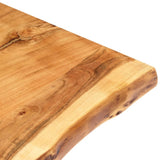Table Top Solid Acacia Wood 118xx3.8 cm 286334