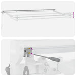 Retractable Awning Manual Multicolour Stripe 400x200 cm Fabric 3329806