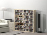 16-Compartment Media Shelf - Nature Wood Finish T3398P343162