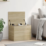 Storage Box Sonoma Oak 60x42x46 cm Engineered Wood 840655