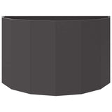 Planter Black 90 x 45 x 50 cm Steel 883710