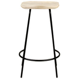 Bar Stools 4 pcs Solid Mango Wood 320648