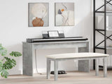 Keyboard Stand Concrete Grey 100 x 32 x 64 cm Engineered Wood 899498