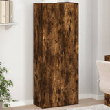 File Cabinet Smoked Oak 60x32x153 cm Engineered Wood 3276648