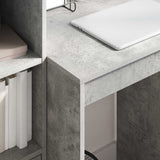 Desk Concrete Grey 60 x 50 x 76 cm 869413