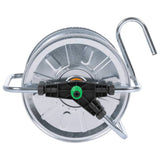 Hose Reel Wall Mounted for 50 m 1/2" or 35 m 3/4" Hose Steel 4005277