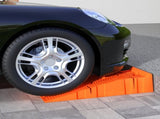 2 Pieces Car Ramps Heavy Duty 2.5 Ton Motorhome Levelling Ramps, Plastic Garage Workshop Car Lift, T3398P349493