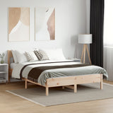 Bed Frame without Mattress 160x200 cm Solid Wood Pine 3216206