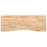 Desk Top Untreated 140x60x2.5 cm Solid Wood Oak Rectangular 4009015