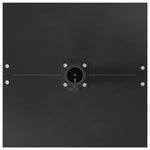 Outdoor Umbrella Base Adjustable Black 45 x 45 x 31 cm Steel 42009946
